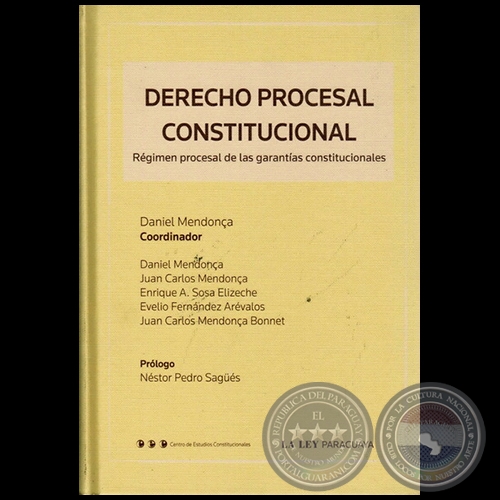 DERECHO PROCESAL CONSTITUCIONAL - Coordinador: DANIEL MENDONA - Ao 2012